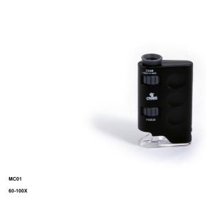 میكروسكوپ جیبی چراغ دار MC01 60X-100X