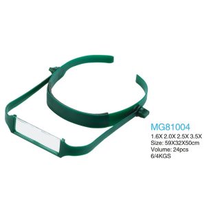 ذره بین و لوپ دورسری بدون چراغ MG81004 1/6X-2X-2/5X-3/5X
